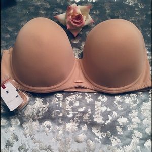 Plus Size Convertible Strapless Bra - Sz 42DD
